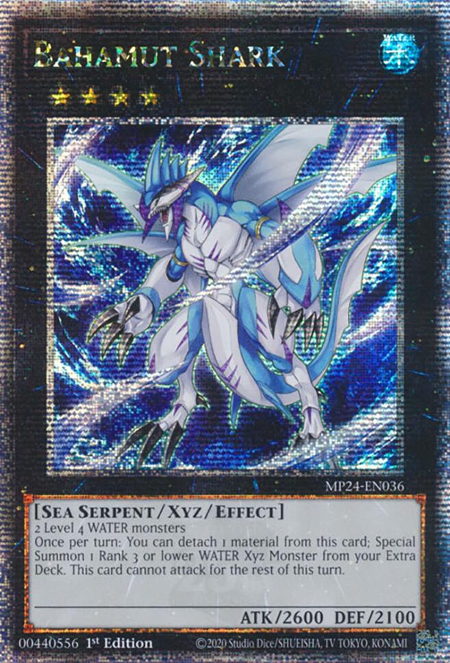 Bahamut Shark [MP24-EN036] Quarter Century Secret Rare | Gam3 Escape