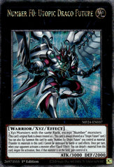 Number F0: Utopic Draco Future [MP24-EN037] Quarter Century Secret Rare | Gam3 Escape