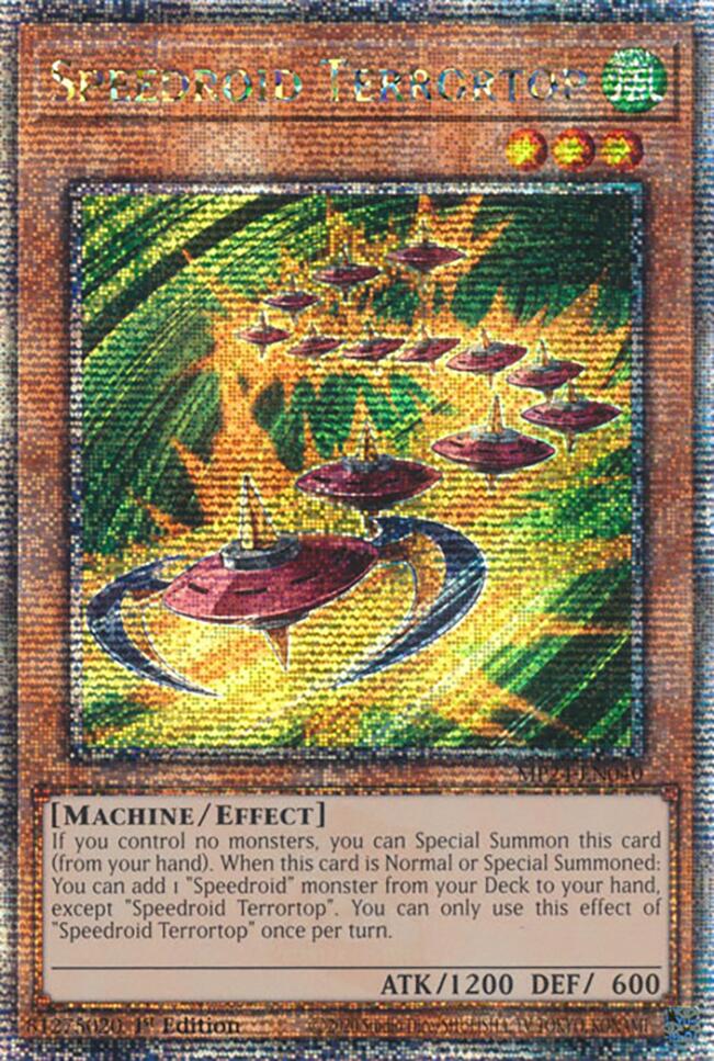 Speedroid Terrortop [MP24-EN040] Quarter Century Secret Rare | Gam3 Escape