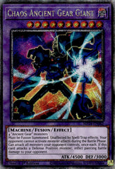 Chaos Ancient Gear Giant [MP24-EN042] Quarter Century Secret Rare | Gam3 Escape