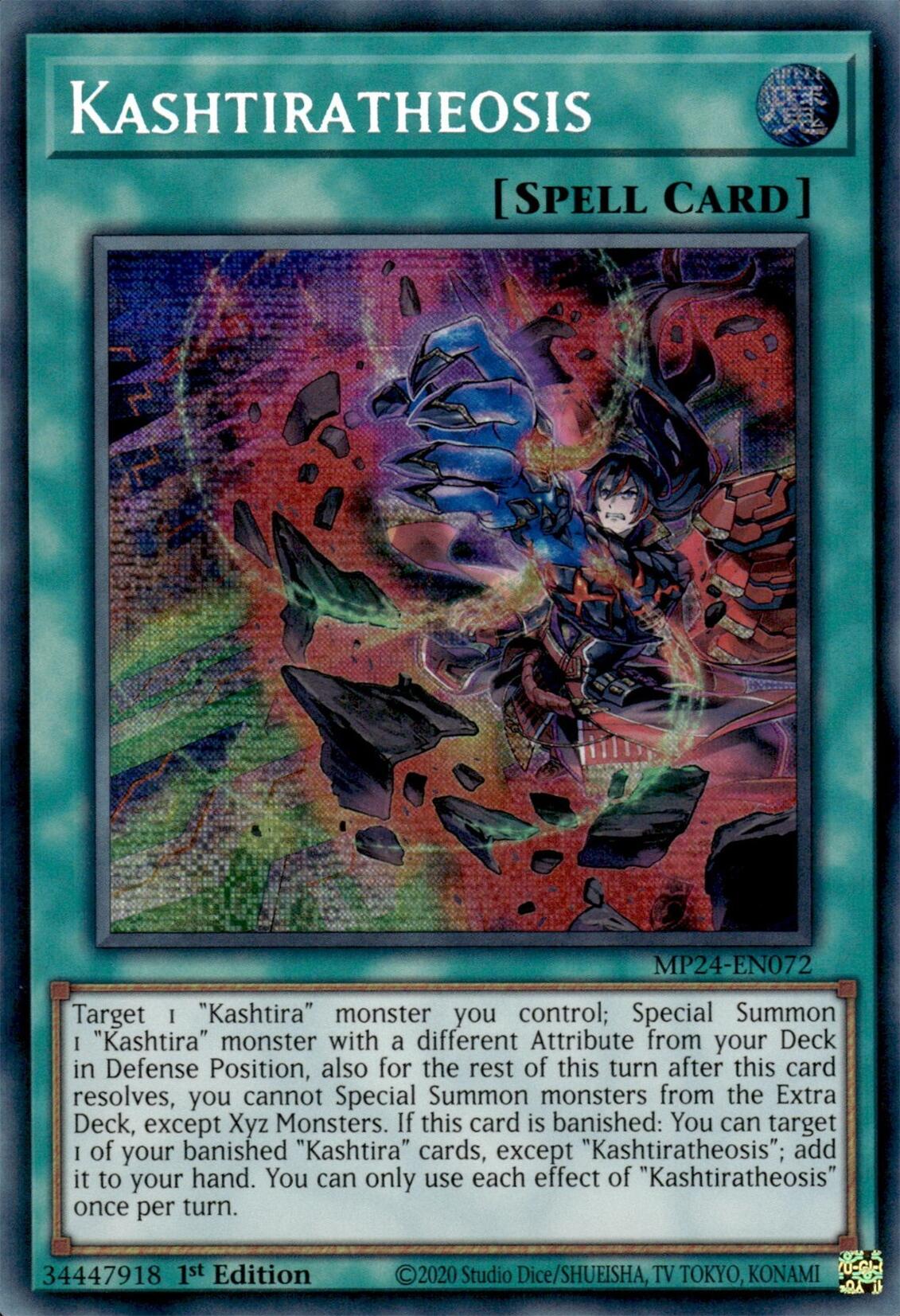 Kashtiratheosis [MP24-EN072] Prismatic Secret Rare | Gam3 Escape