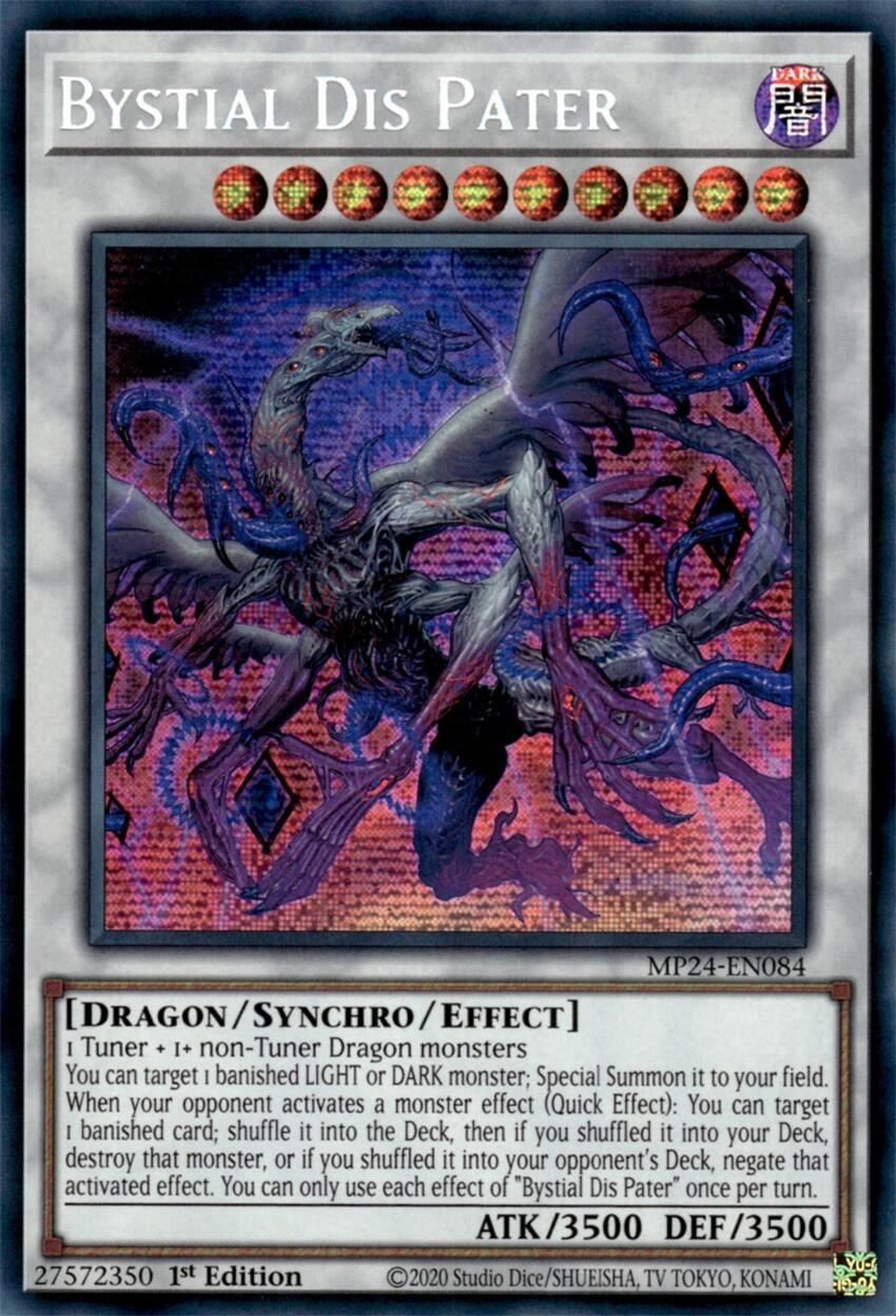 Bystial Dis Pater [MP24-EN084] Prismatic Secret Rare | Gam3 Escape