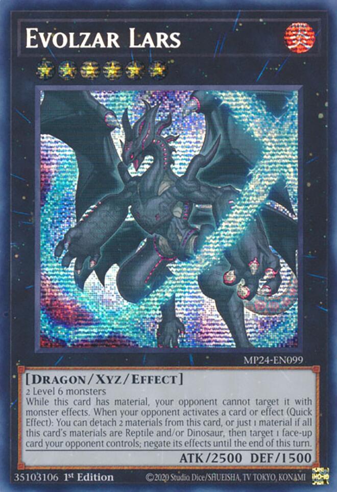 Evolzar Lars [MP24-EN099] Prismatic Secret Rare | Gam3 Escape