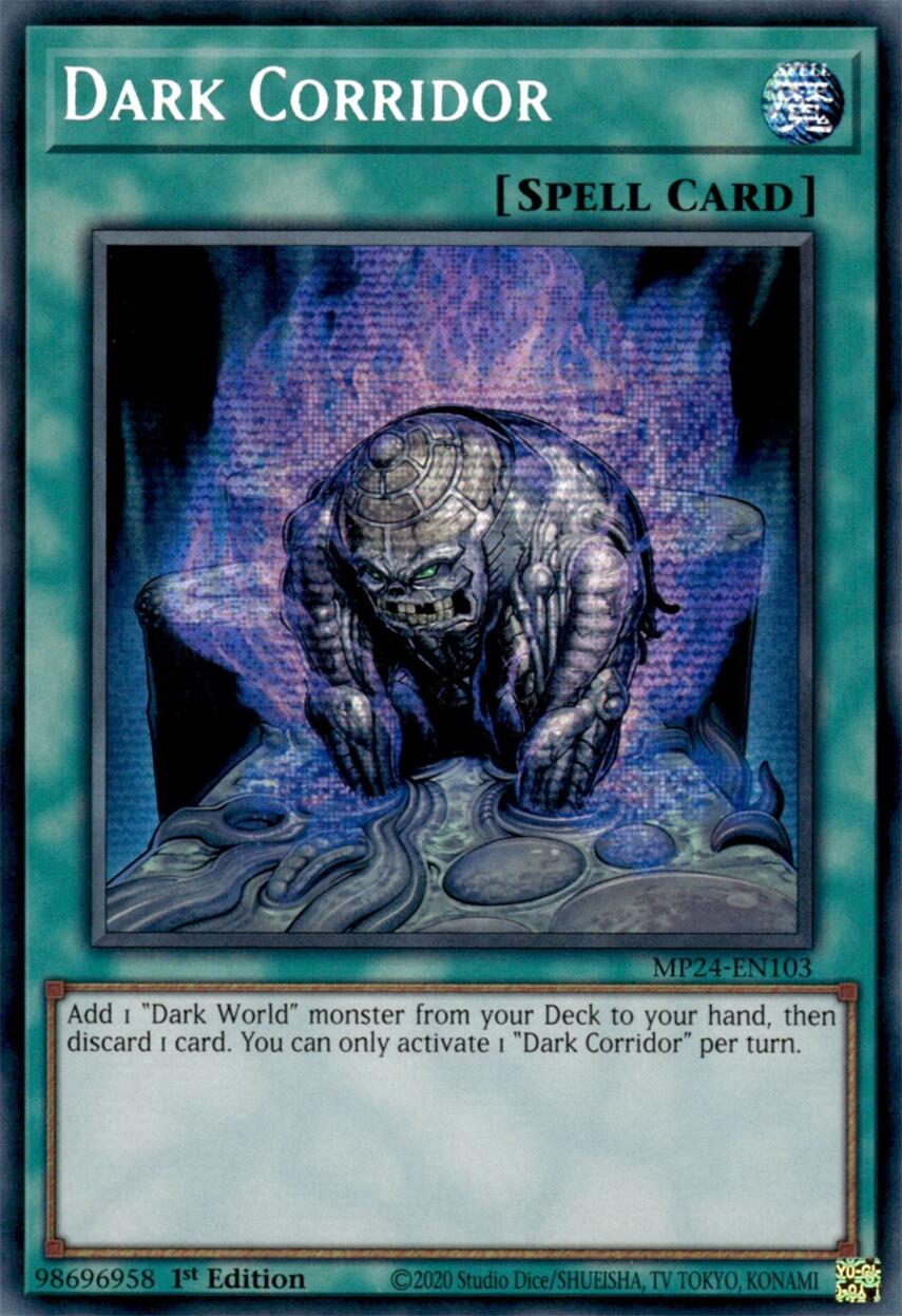 Dark Corridor [MP24-EN103] Prismatic Secret Rare | Gam3 Escape