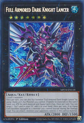 Full Armored Dark Knight Lancer [MP24-EN118] Prismatic Secret Rare | Gam3 Escape