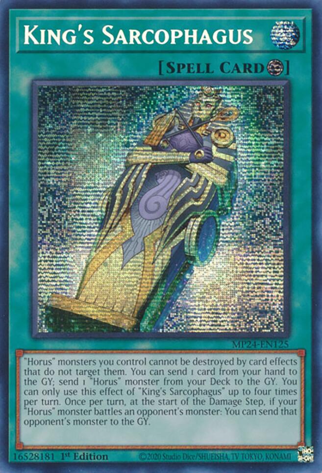 King's Sarcophagus [MP24-EN125] Prismatic Secret Rare | Gam3 Escape