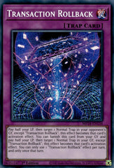 Transaction Rollback [MP24-EN134] Prismatic Secret Rare | Gam3 Escape