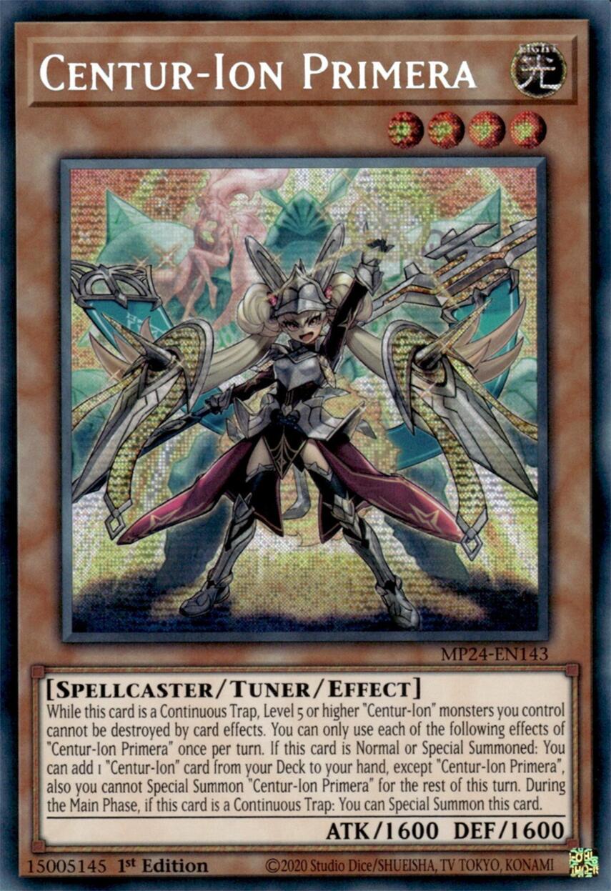 Centur-Ion Primera [MP24-EN143] Prismatic Secret Rare | Gam3 Escape