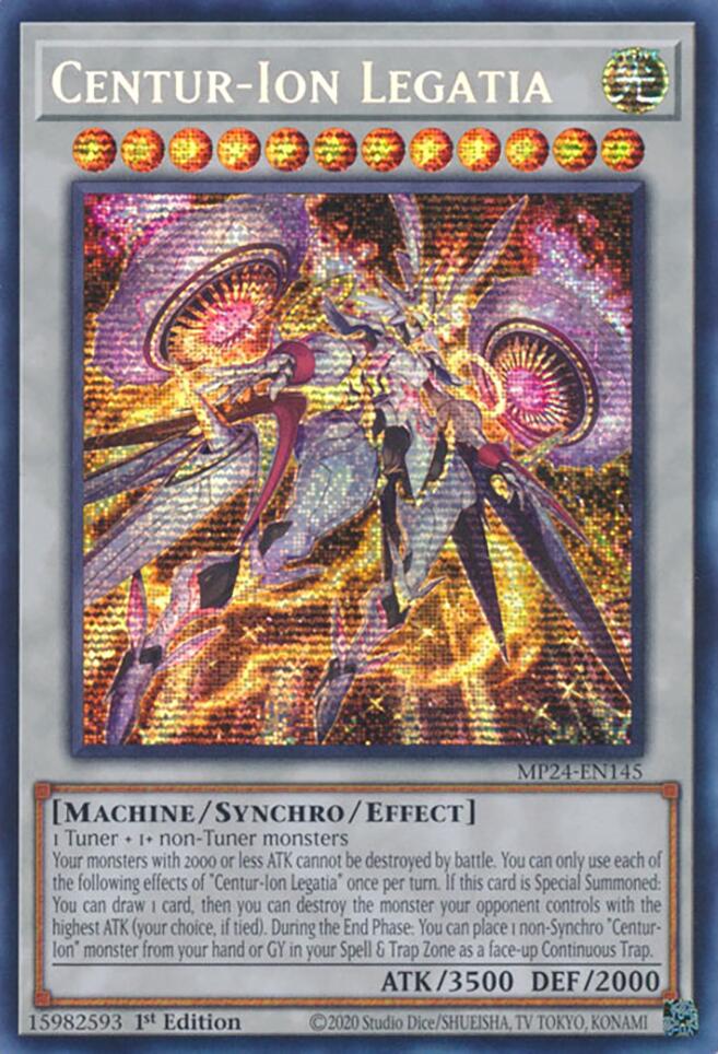 Centur-Ion Legatia [MP24-EN145] Prismatic Secret Rare | Gam3 Escape