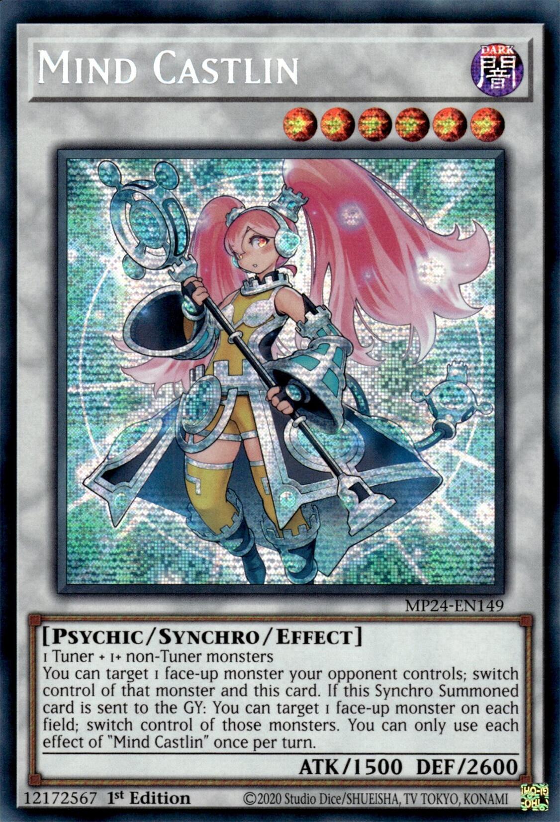 Mind Castlin [MP24-EN149] Prismatic Secret Rare | Gam3 Escape