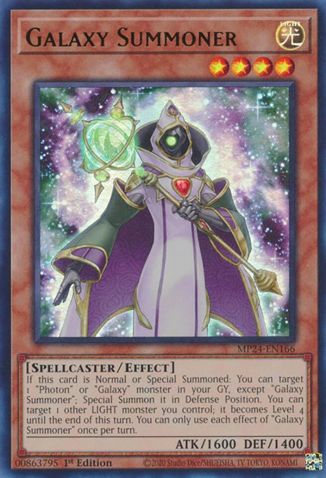 Galaxy Summoner [MP24-EN166] Ultra Rare | Gam3 Escape