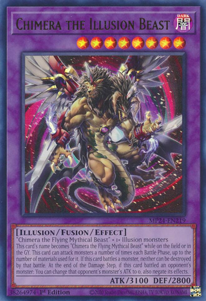 Chimera the Illusion Beast [MP24-EN219] Ultra Rare | Gam3 Escape