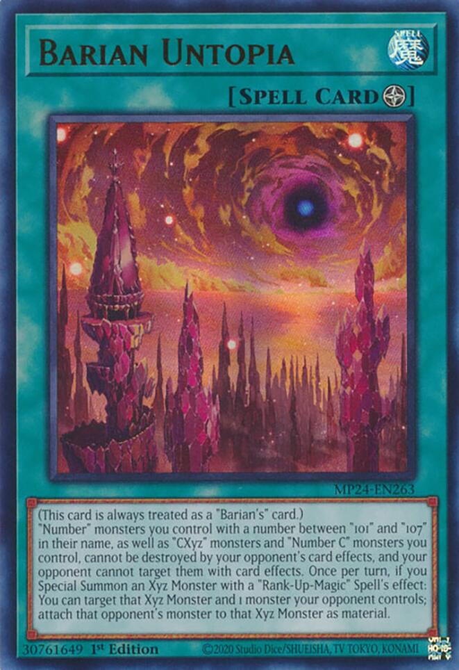 Barian Untopia [MP24-EN263] Ultra Rare | Gam3 Escape