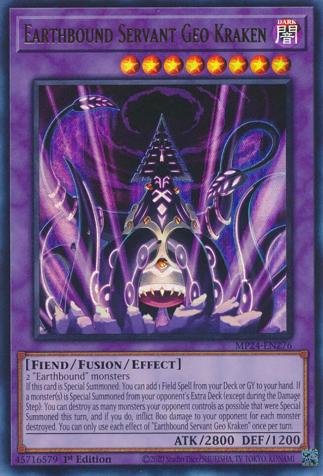 Earthbound Servant Geo Kraken [MP24-EN276] Ultra Rare | Gam3 Escape