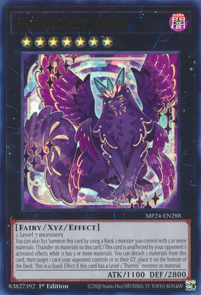 Expurrely Noir [MP24-EN288] Ultra Rare | Gam3 Escape
