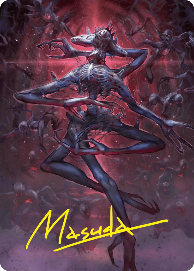 Overlord of the Balemurk Art Card (Gold-Stamped Signature) [Duskmourn: House of Horror Art Series] | Gam3 Escape