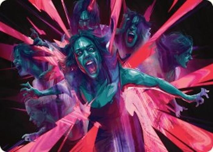 Waltz of Rage Art Card [Duskmourn: House of Horror Art Series] | Gam3 Escape
