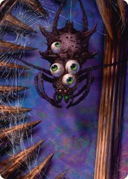 Spider Art Card [Duskmourn: House of Horror Art Series] | Gam3 Escape