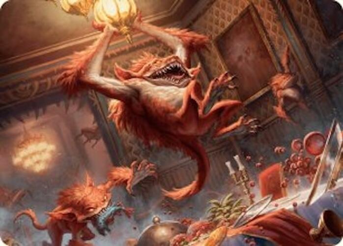 Midnight Mayhem Art Card [Duskmourn: House of Horror Art Series] | Gam3 Escape