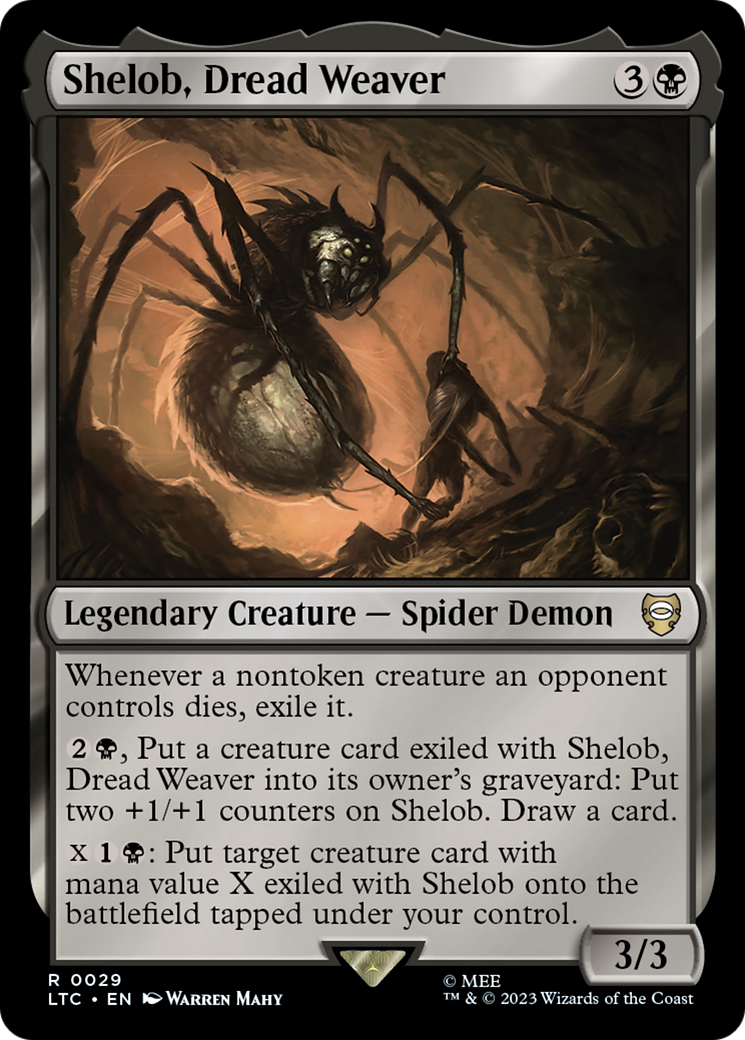 Shelob, Dread Weaver [The Lord of the Rings: Tales of Middle-Earth Commander] | Gam3 Escape