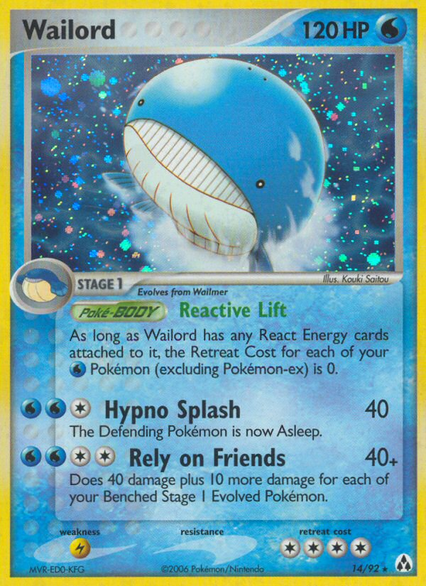 Wailord (14/92) [EX: Legend Maker] | Gam3 Escape