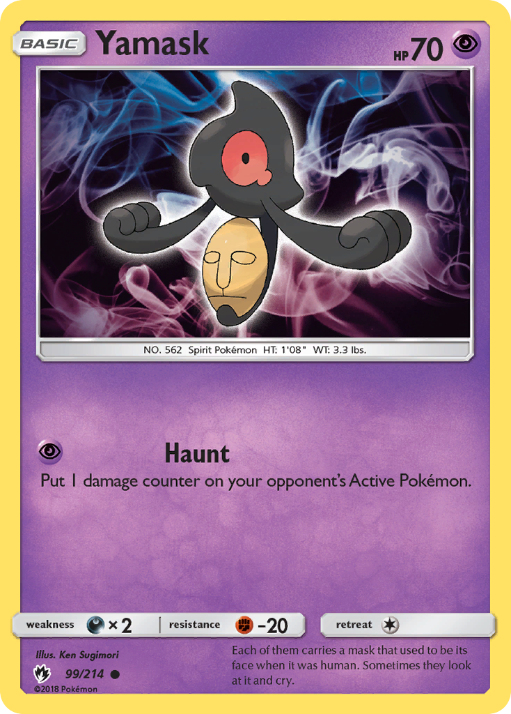 Yamask (99/214) [Sun & Moon: Lost Thunder] | Gam3 Escape
