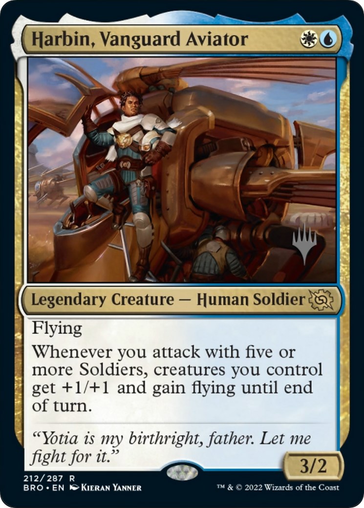 Harbin, Vanguard Aviator (Promo Pack) [The Brothers' War Promos] | Gam3 Escape