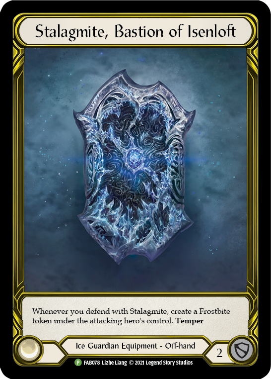 Stalagmite, Bastion of Isenloft (Golden) [FAB078] (Promo)  Cold Foil | Gam3 Escape