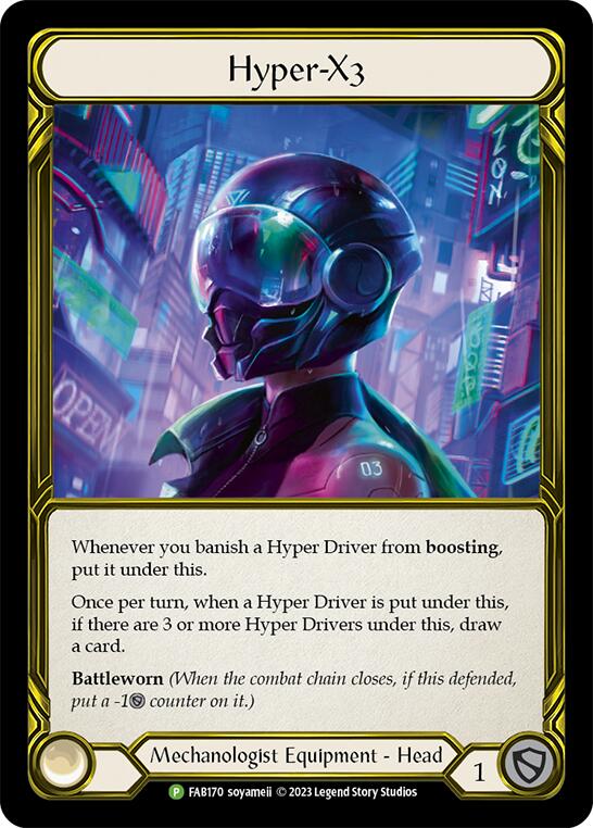 Hyper-X3 [FAB170] (Promo)  Cold Foil | Gam3 Escape