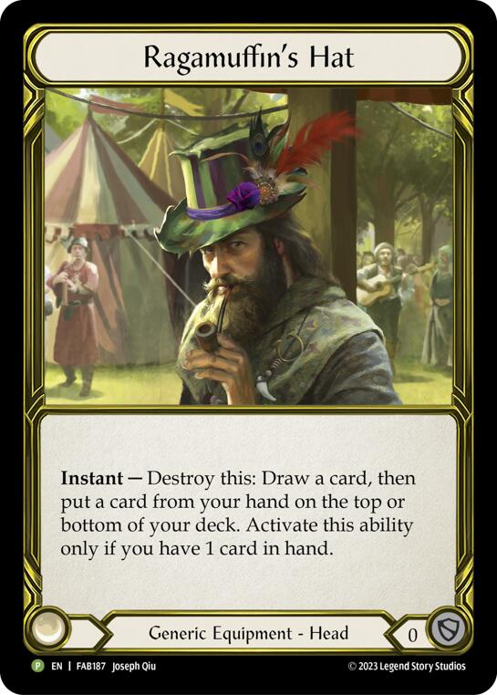 Ragamuffin's Hat [FAB187] (Promo)  Cold Foil | Gam3 Escape