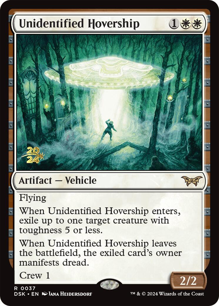 Unidentified Hovership [Duskmourn: House of Horror Prerelease Promos] | Gam3 Escape