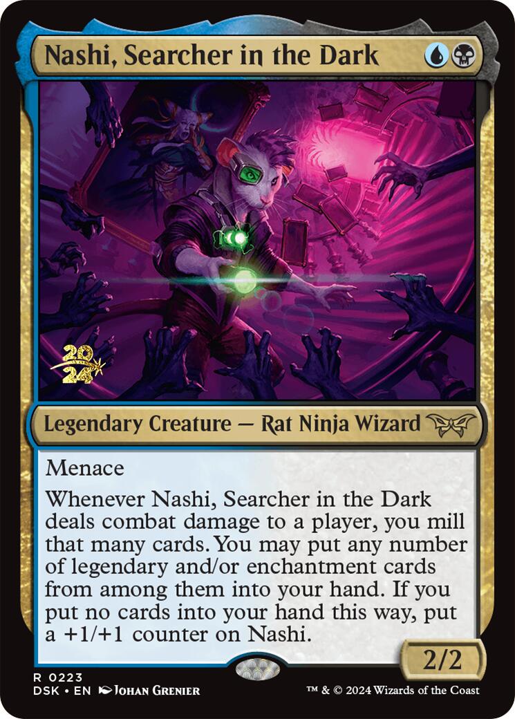 Nashi, Searcher in the Dark [Duskmourn: House of Horror Prerelease Promos] | Gam3 Escape