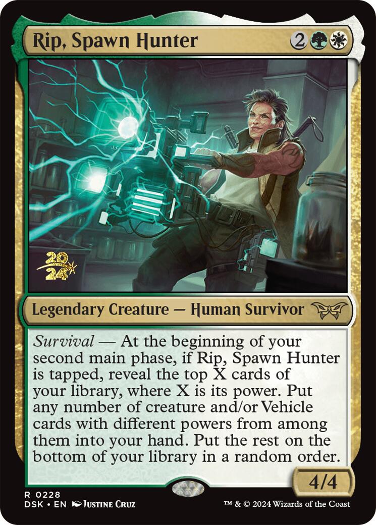 Rip, Spawn Hunter [Duskmourn: House of Horror Prerelease Promos] | Gam3 Escape