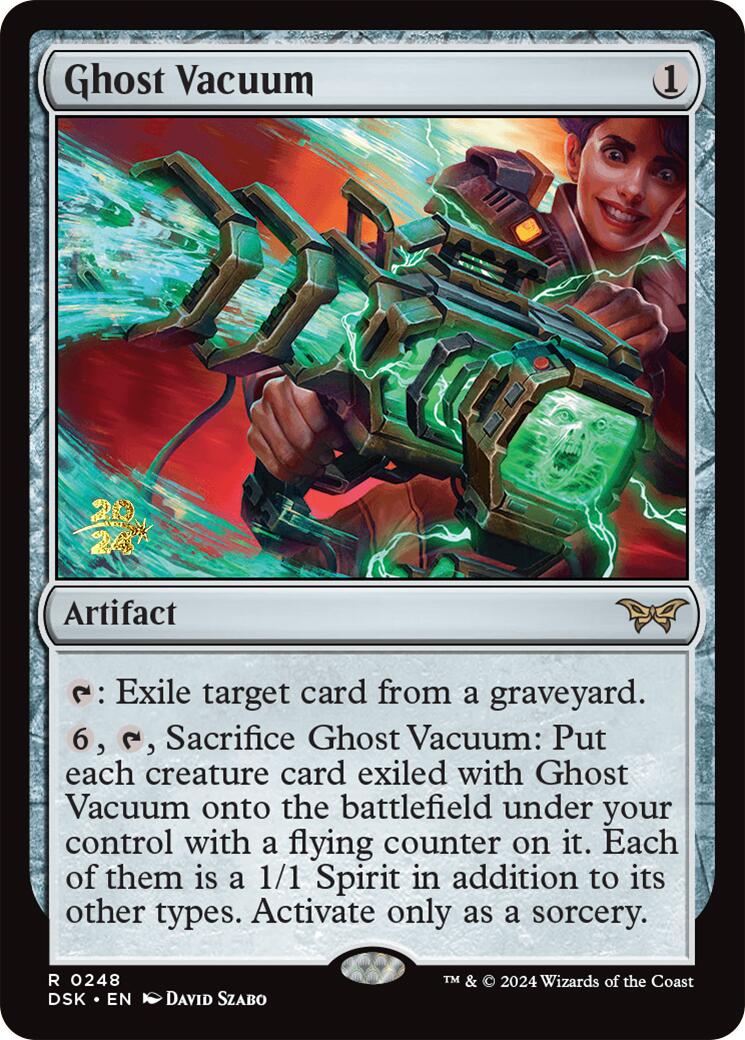 Ghost Vacuum [Duskmourn: House of Horror Prerelease Promos] | Gam3 Escape