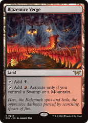 Blazemire Verge [Duskmourn: House of Horror Prerelease Promos] | Gam3 Escape