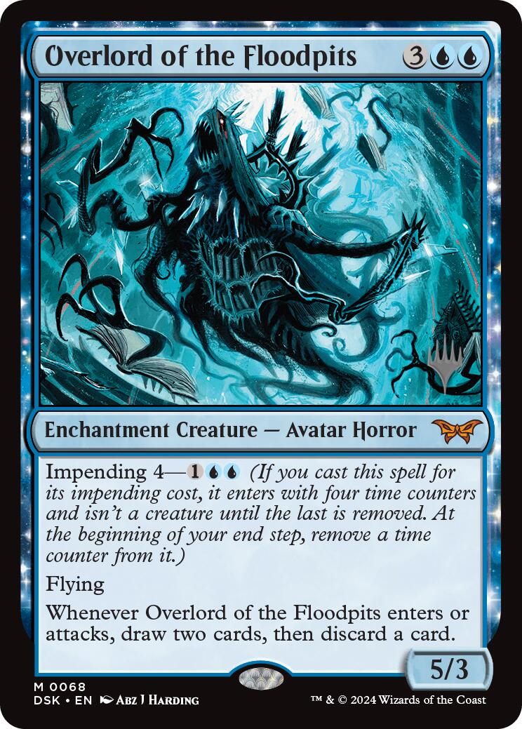 Overlord of the Floodpits [Duskmourn: House of Horror Promos] | Gam3 Escape