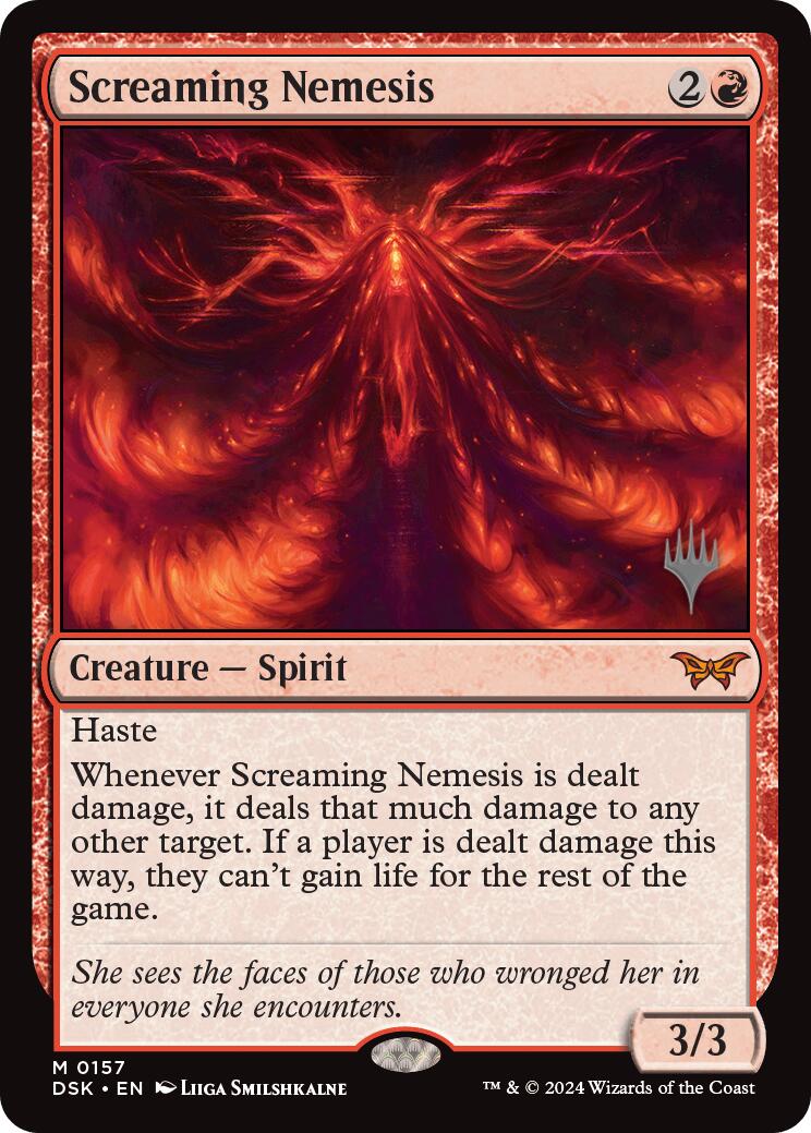 Screaming Nemesis [Duskmourn: House of Horror Promos] | Gam3 Escape