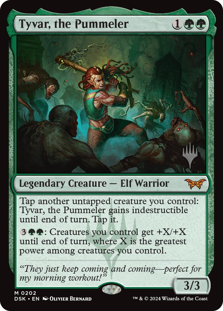 Tyvar, the Pummeler [Duskmourn: House of Horror Promos] | Gam3 Escape