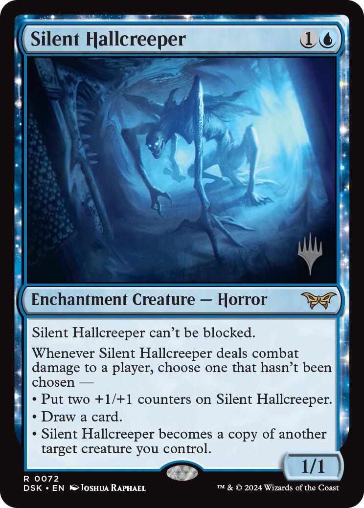 Silent Hallcreeper [Duskmourn: House of Horror Promos] | Gam3 Escape