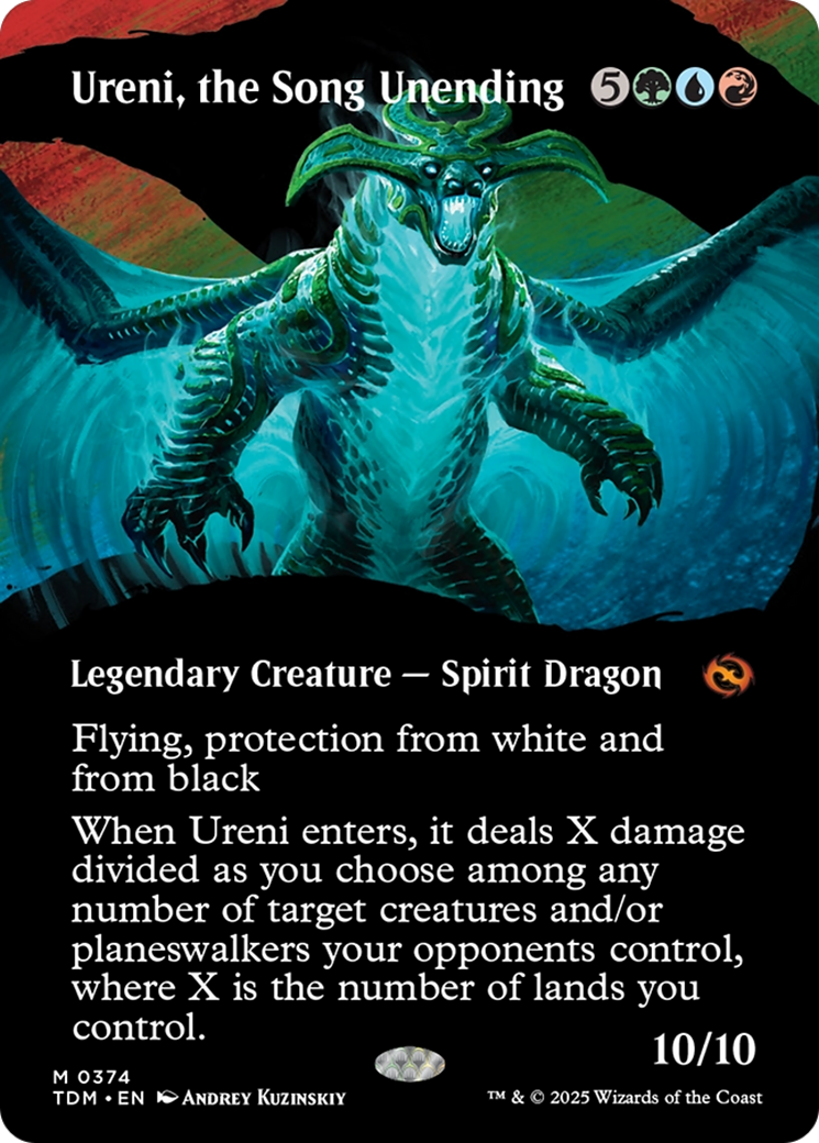 Ureni, the Song Unending (Borderless) [Tarkir: Dragonstorm] | Gam3 Escape