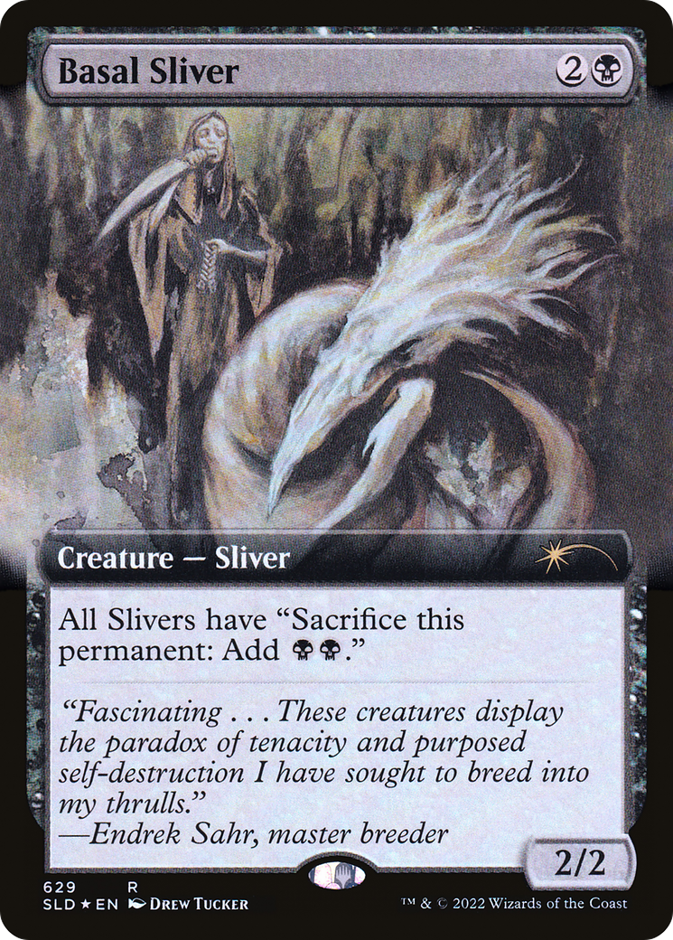 Basal Sliver (Extended Art) [Secret Lair Drop Promos] | Gam3 Escape