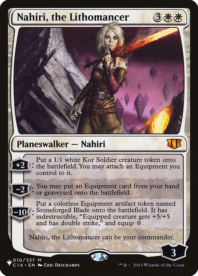 Nahiri, the Lithomancer [The List] | Gam3 Escape