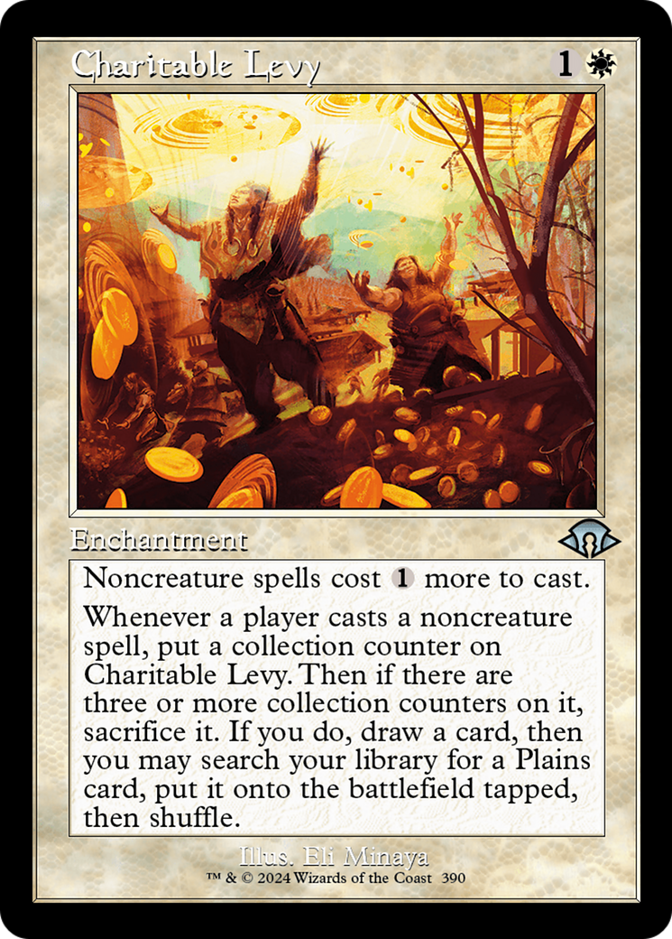 Charitable Levy (Retro) [Modern Horizons 3] | Gam3 Escape