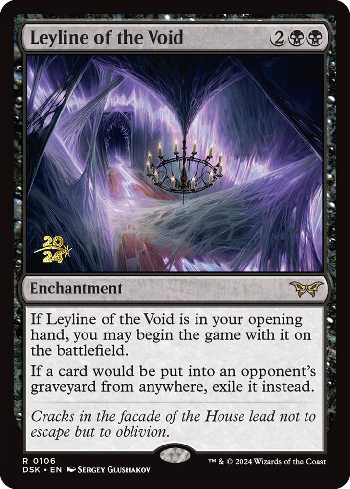 Leyline of the Void (0106) [Duskmourn: House of Horror Prerelease Promos] | Gam3 Escape