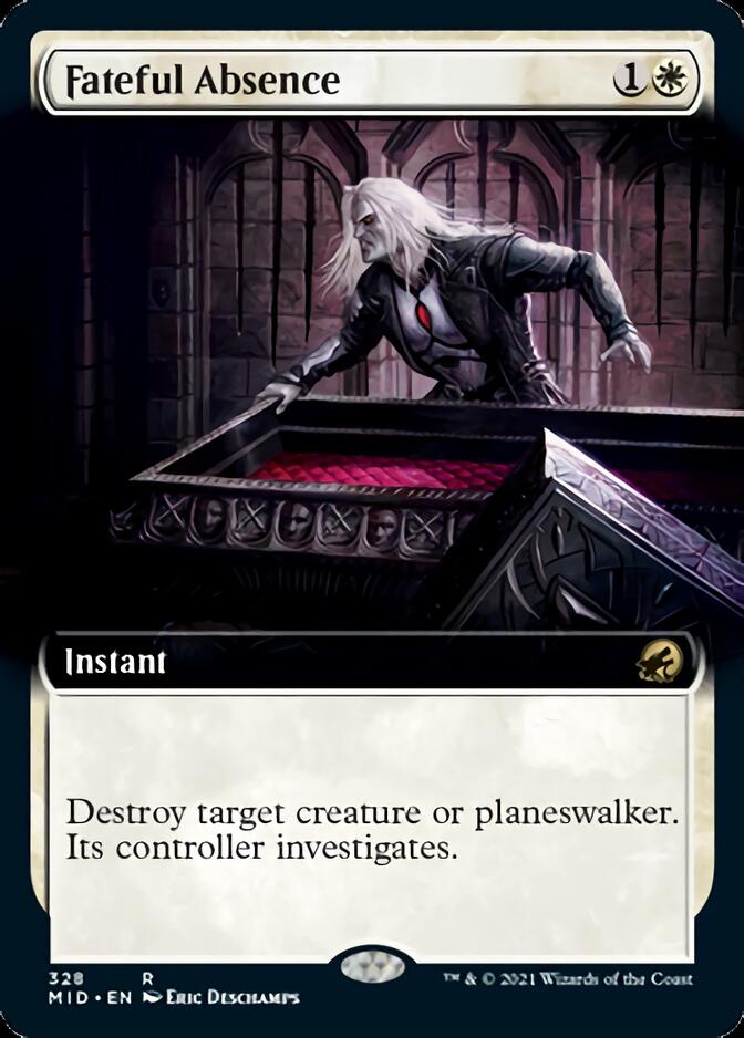 Fateful Absence (Extended Art) [Innistrad: Midnight Hunt] | Gam3 Escape