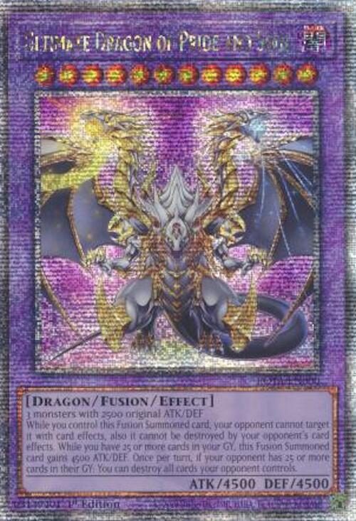 Ultimate Dragon of Pride and Soul [ROTA-EN000] Quarter Century Secret Rare | Gam3 Escape