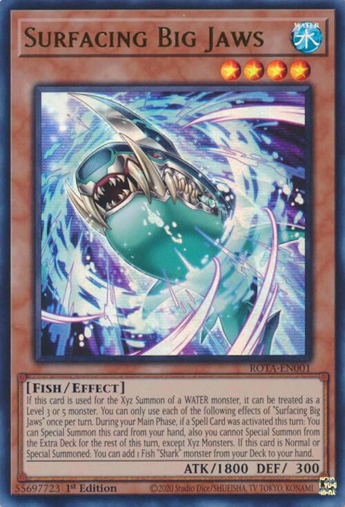 Surfacing Big Jaws [ROTA-EN001] Ultra Rare | Gam3 Escape