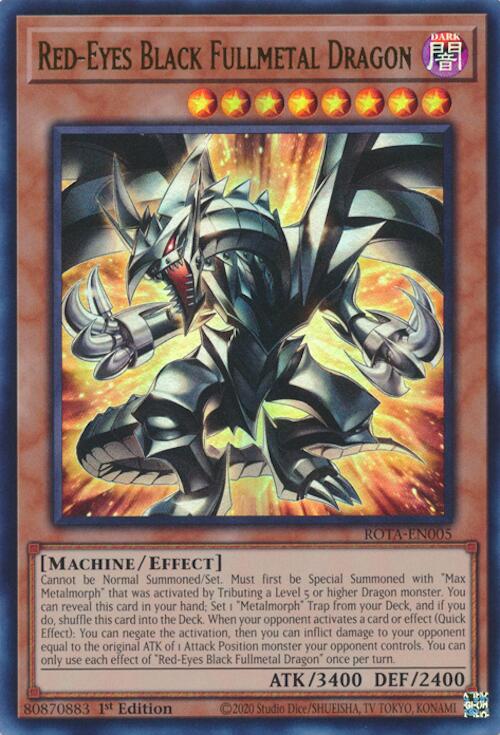 Red-Eyes Black Fullmetal Dragon [ROTA-EN005] Ultra Rare | Gam3 Escape