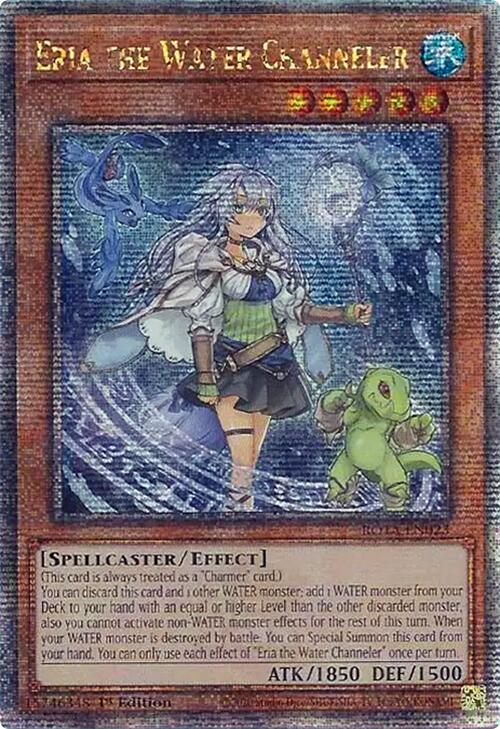 Eria the Water Channeler (Quarter Century Secret Rare) [ROTA-EN023] Quarter Century Secret Rare | Gam3 Escape
