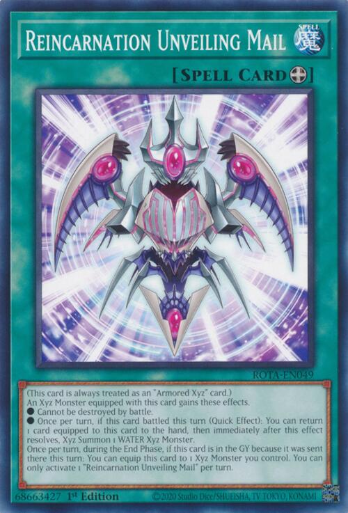 Reincarnation Unveiling Mail [ROTA-EN049] Common | Gam3 Escape